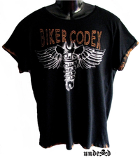 limitiertes biker shirt codex von undead